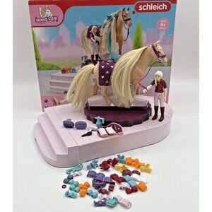 Schleich Horse Club Sofia's Beauties‎ Doll Horse Set Toy w/grooming Station